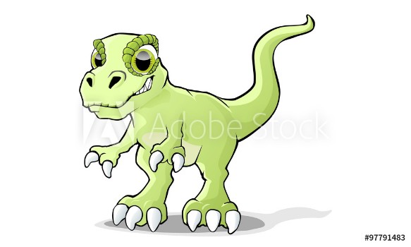 Bild på cheeky Tyrannosaur dinosaur